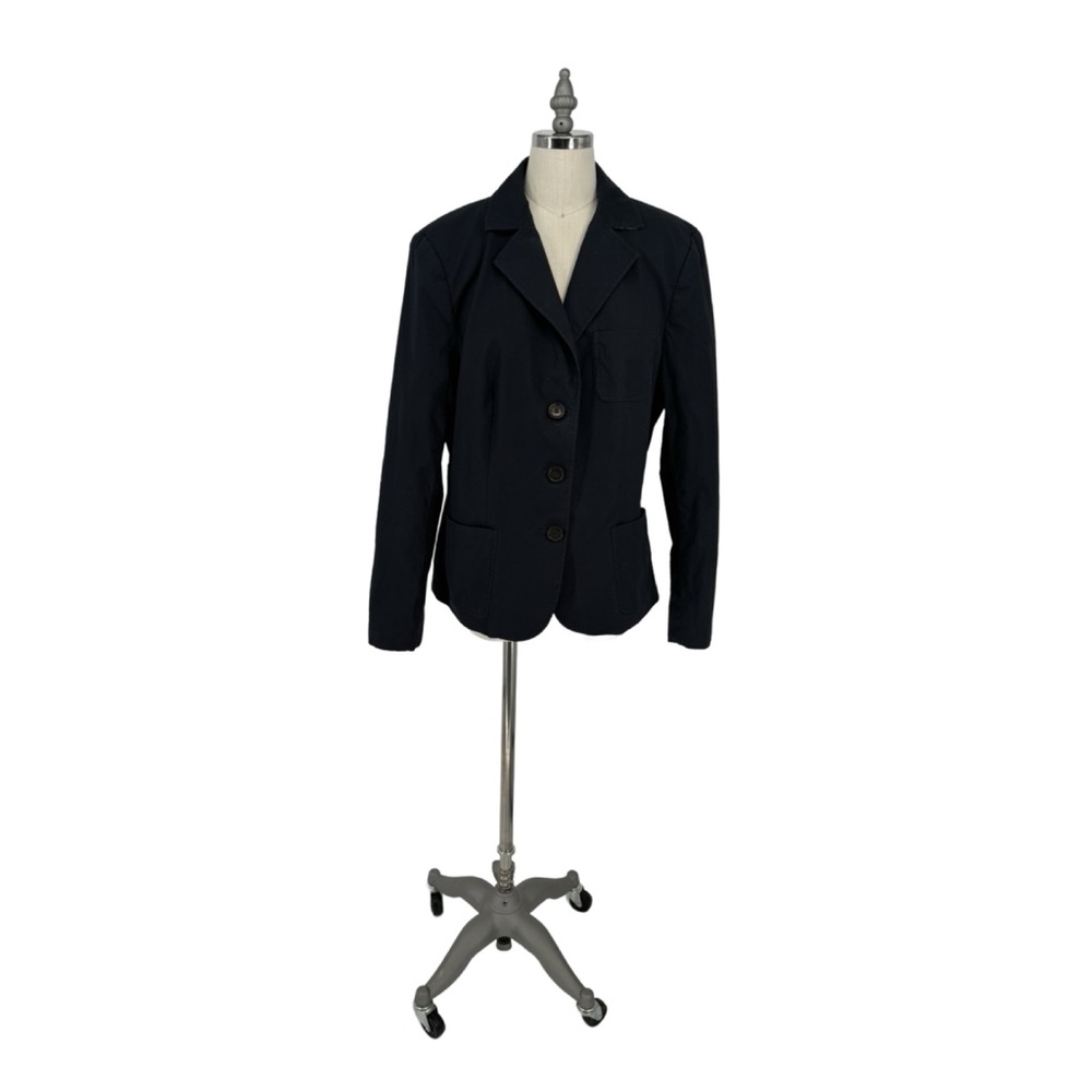 Banana Republic Women’s Navy Blue XL Three-Button Lined‎ Blazer